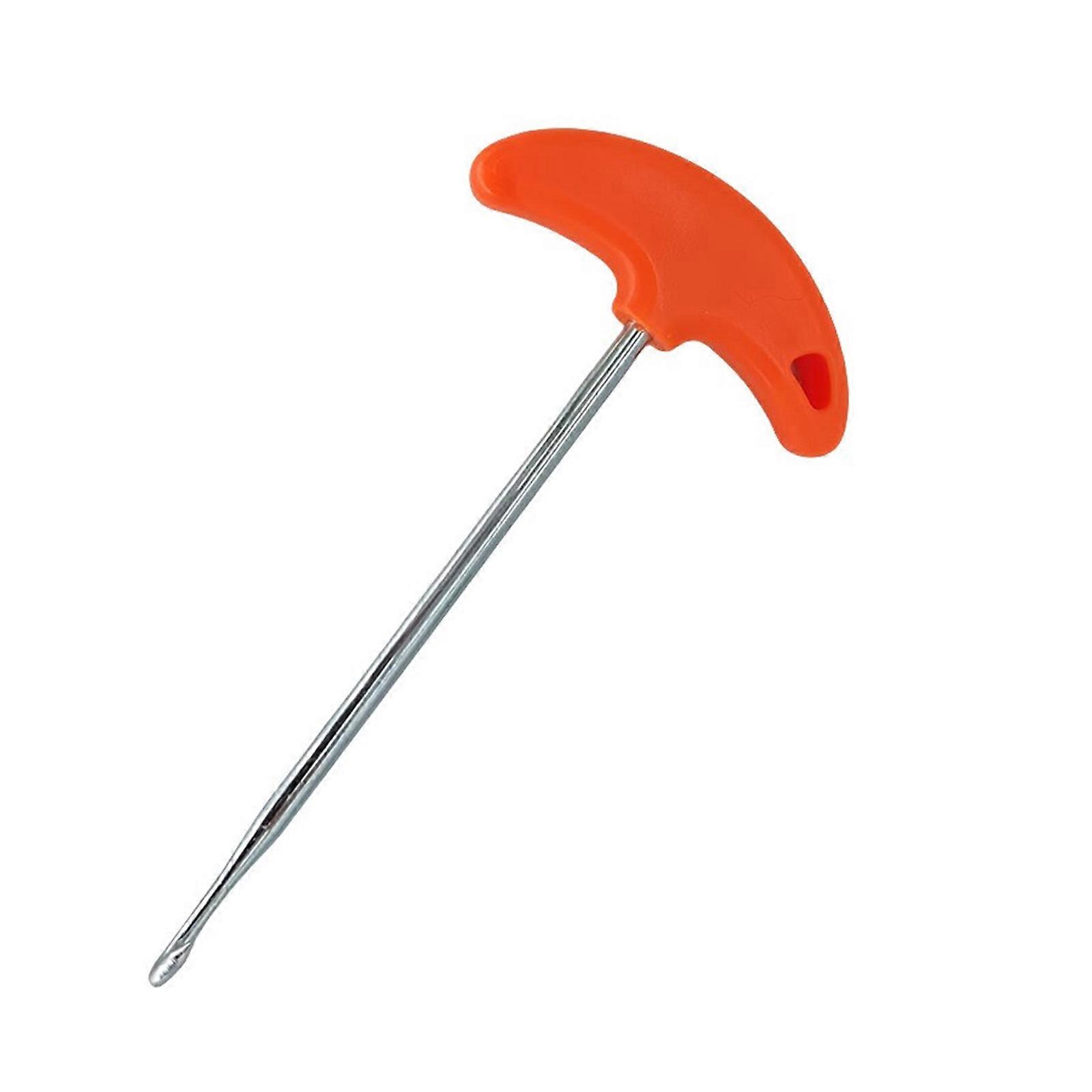 Exhaust Spring Puller Tool Motorcycle Exhaust Spring Hooks, T Handle Exhaust Spring Hooks Snowmobile Spring Puller Orange
