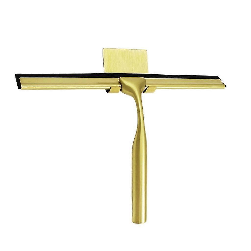 Metal Shower Squeegee Handheld Metal Cleaning Artifact Multifunction