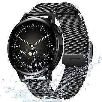Koppels Serie Bluetooth Smart Watch Sportmodi Lichaam Bloeddruk Slapen Monitoring Stalen Band Smart Bracelet -