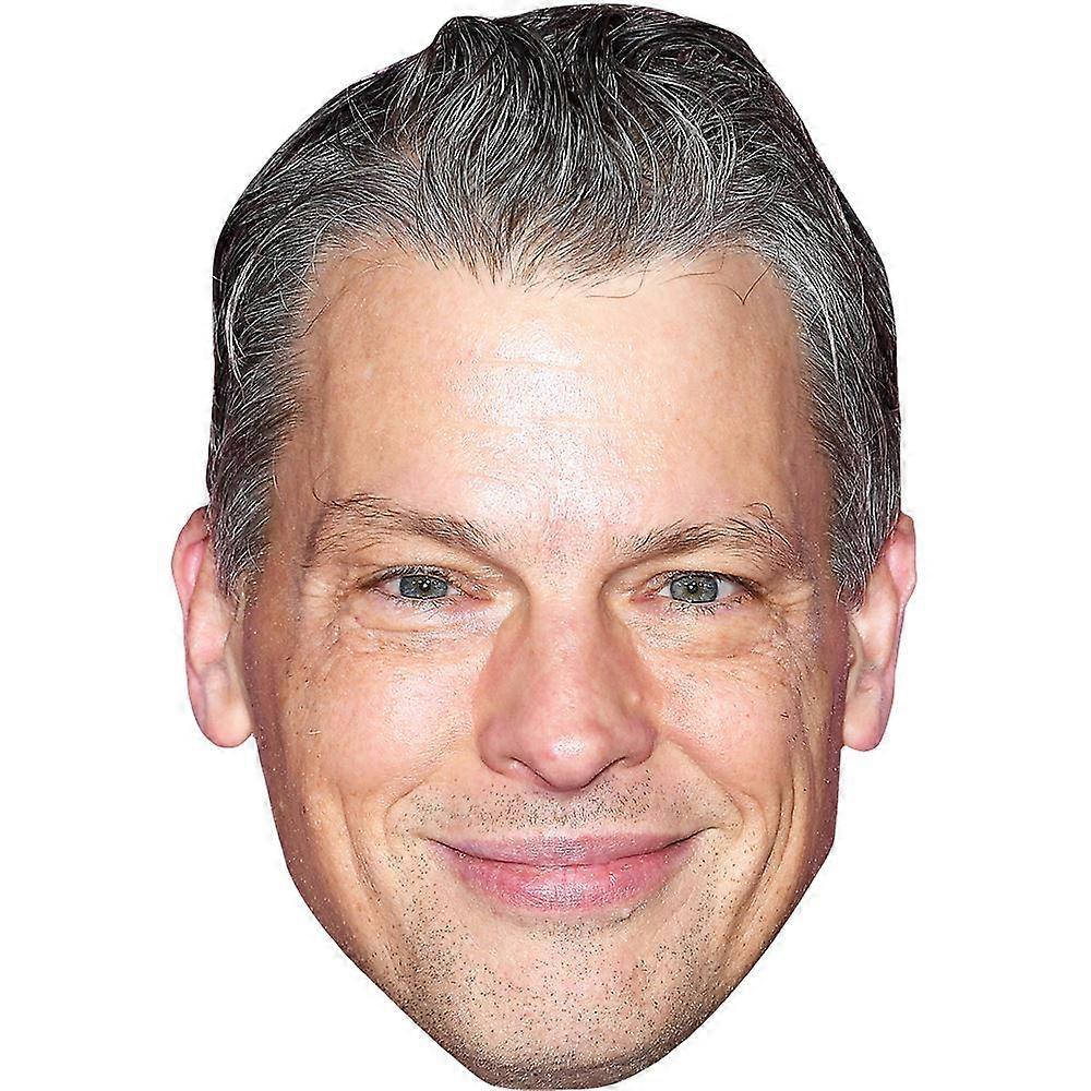 Greg Peters (Smile) Celebrity Mask, Flat Card Face