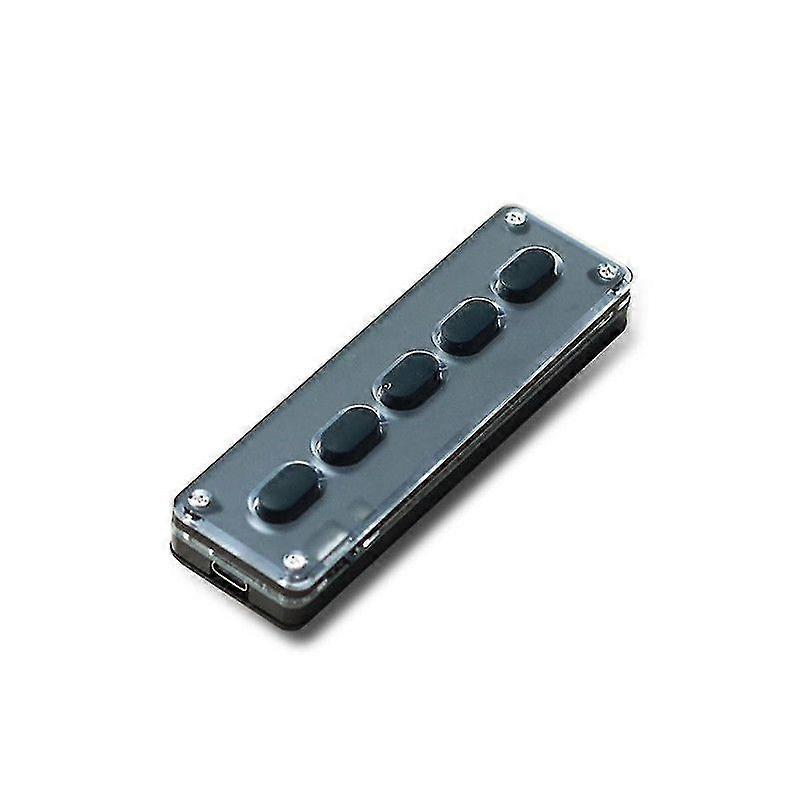 5 Toetsen Aangepast toetsenbord Macro Programmeerbaar Bluetooth-toetsenbord Kopiëren Plakken Rgb-knop Gaming Mechanisch-YuJia