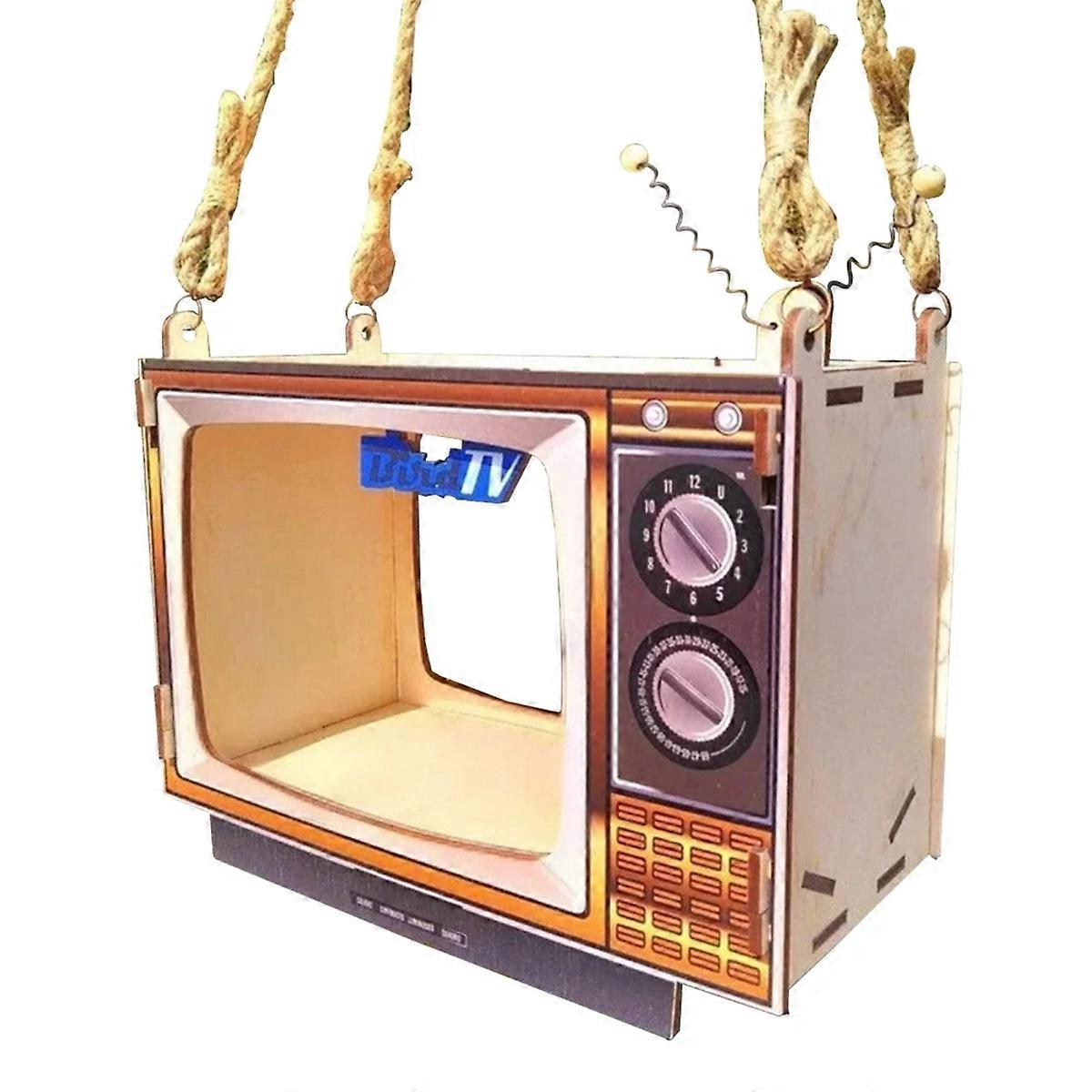  TV Shaped Bird Feeder Weatherproof Bird Feeders