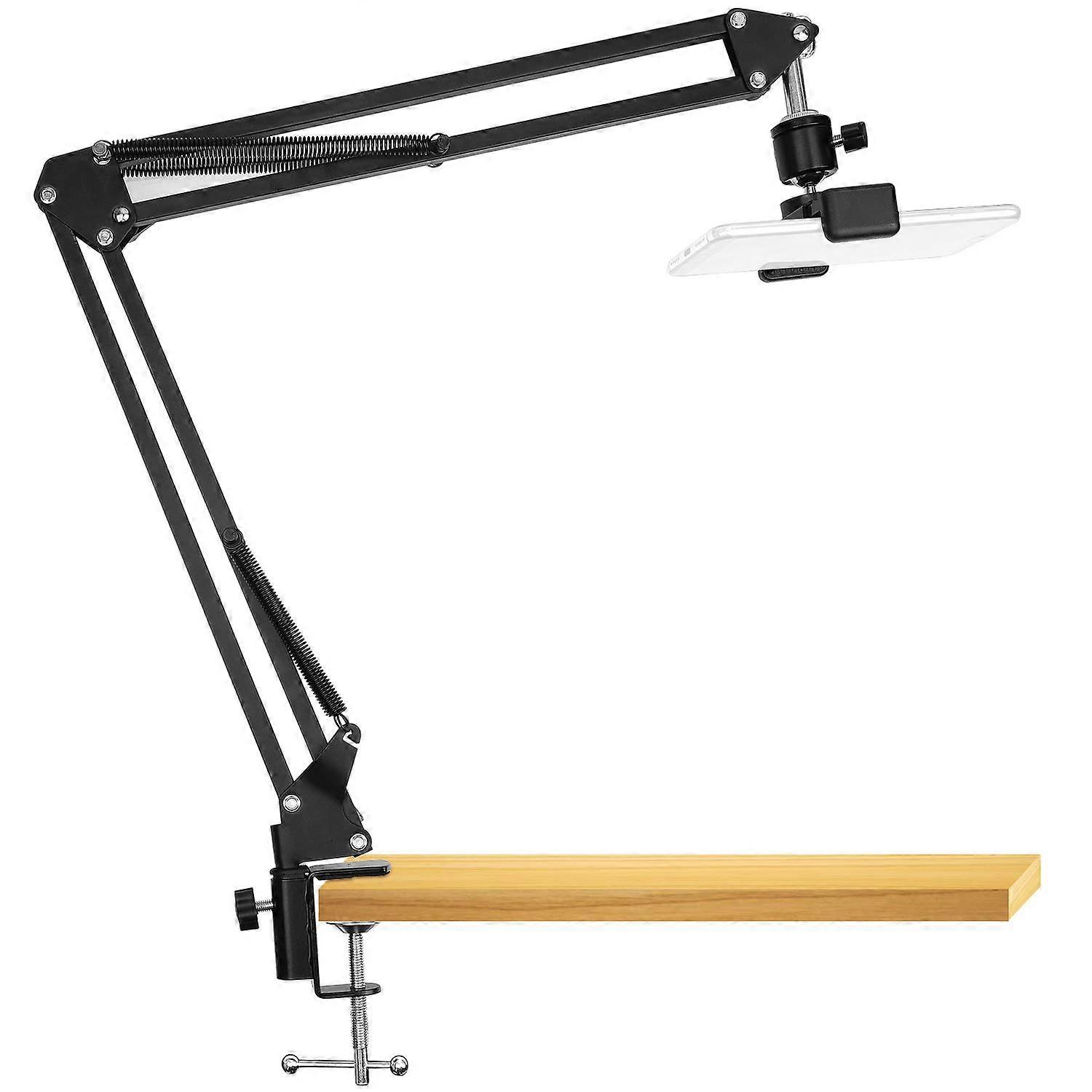 Articulating Phone Streaming Holder for Tripods, Adjustable Angle, Universal Compatibility, Lightweight Design