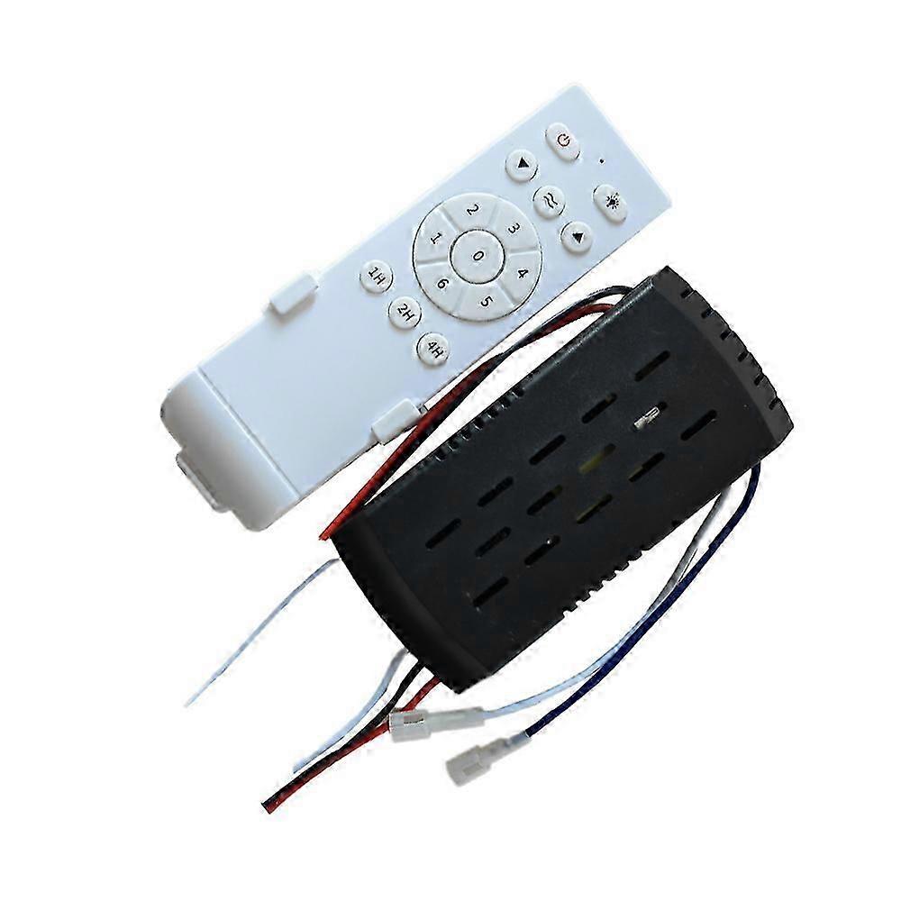 Universal Ceiling Fan Remote Control Kit Replacement, 6-Speed & Timing