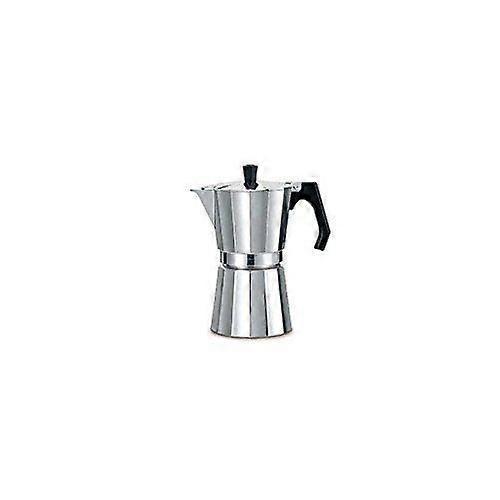 Coffee Maker - Oroley - 215010300 - Compatible with vitroceramic - 6 cups - Silver