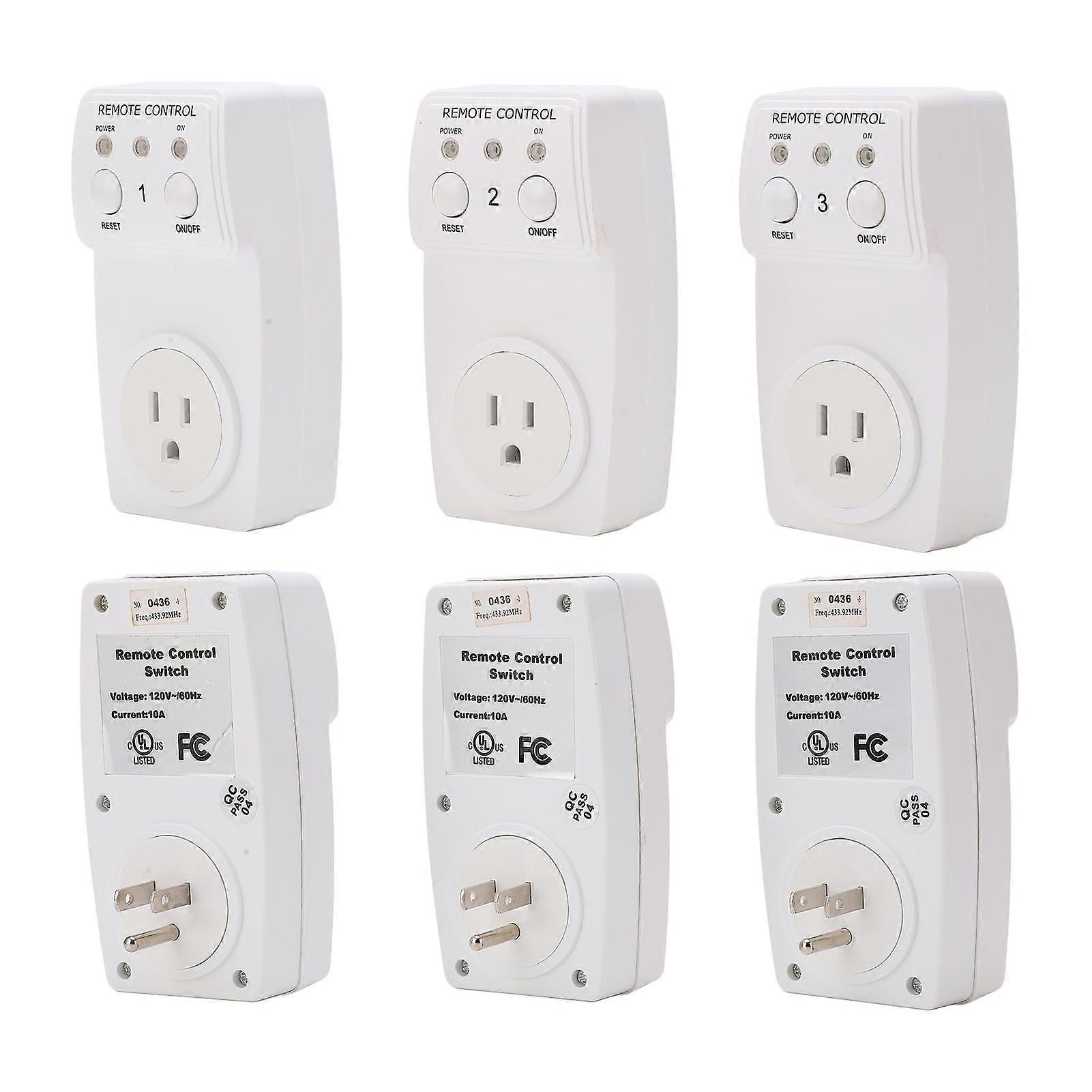 Remote Control Switch Socket Intelligent ABS Wireless for High Power Supply Device