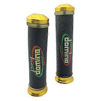 Puños de goma de repuesto para moto Motocross Dirt Pit Bike Puños de mango antideslizante universal Puño del acelerador de la motocicleta rojo