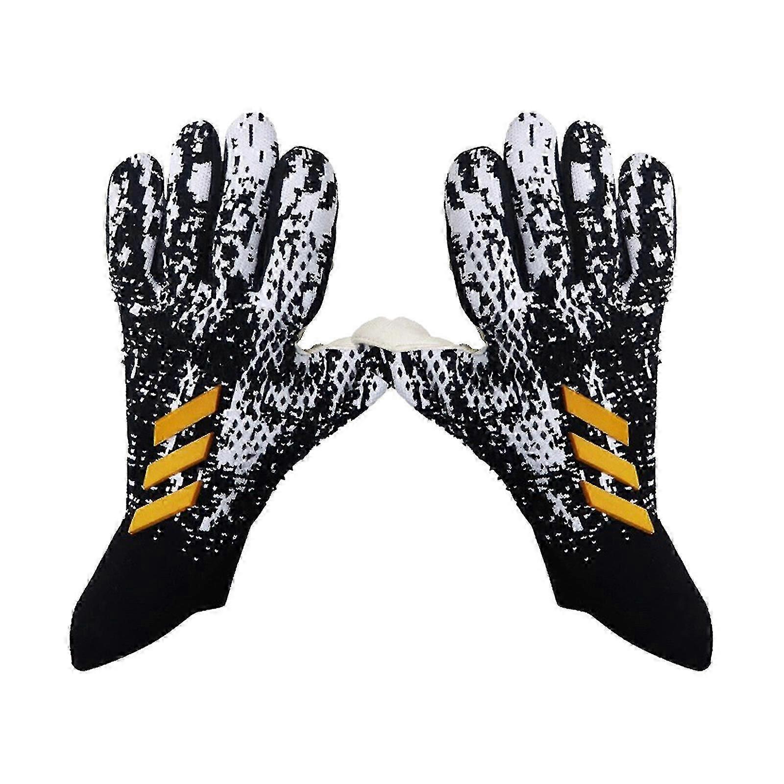 Luvas de goleiro, luvas de futebol com dupla proteção de pulso e antiderrapante