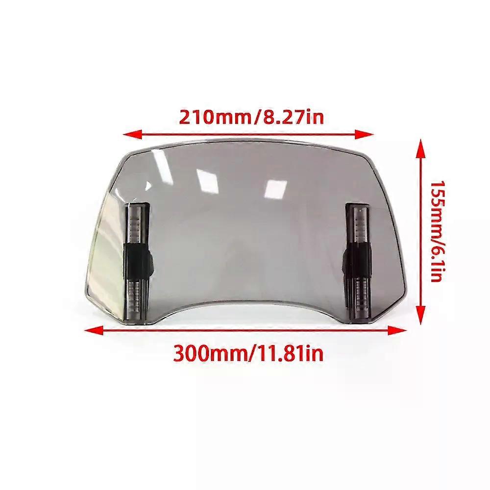 con Fit For BMW F750GS F850GS G310GS G310R F900R F900XR Motorcycle Windshield Extension Adjustable Spoiler Deflector