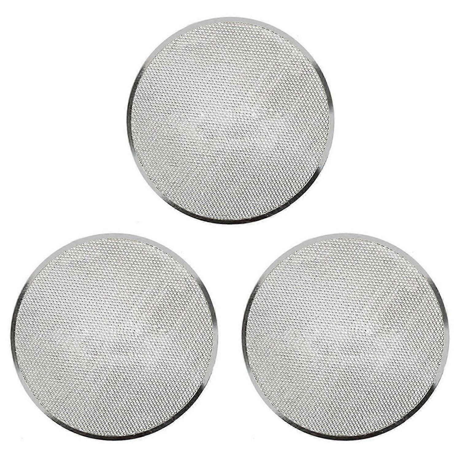 3X Professional Round Pizza Oven Baking Tray Barbecue Grate Nonstick Mesh Net(12 Inch)