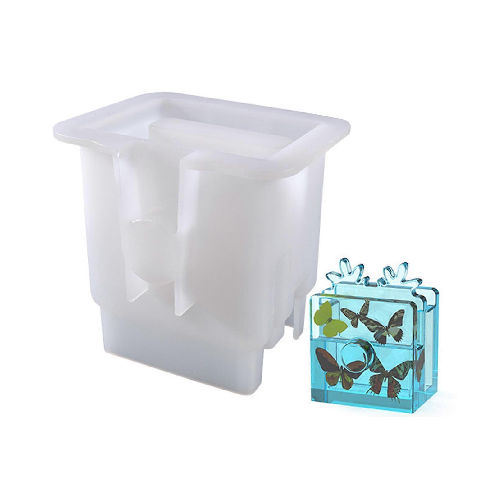 3 in 1 Phone Holder Mold Epoxy Resin Silicone Molds Craft Phone Bracket Molds Resin Casting Molds Desktop Ornament