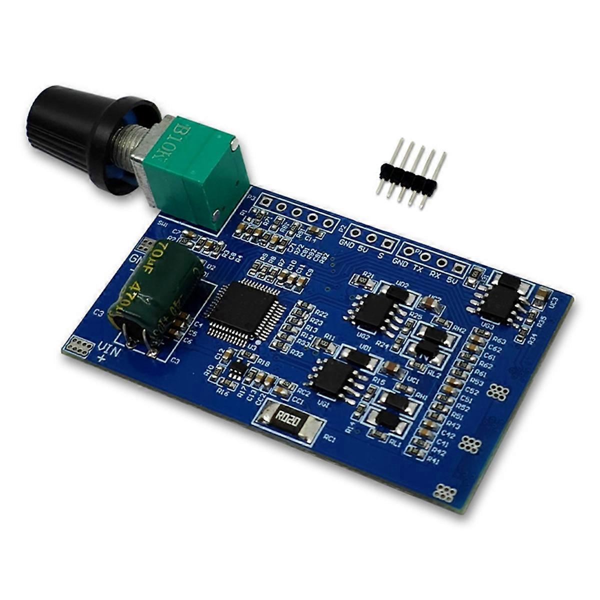 3-Phase Brushless Motor ESC Speed Controller Module with Potentiometer DC12-24V 10A STC32G for Moto