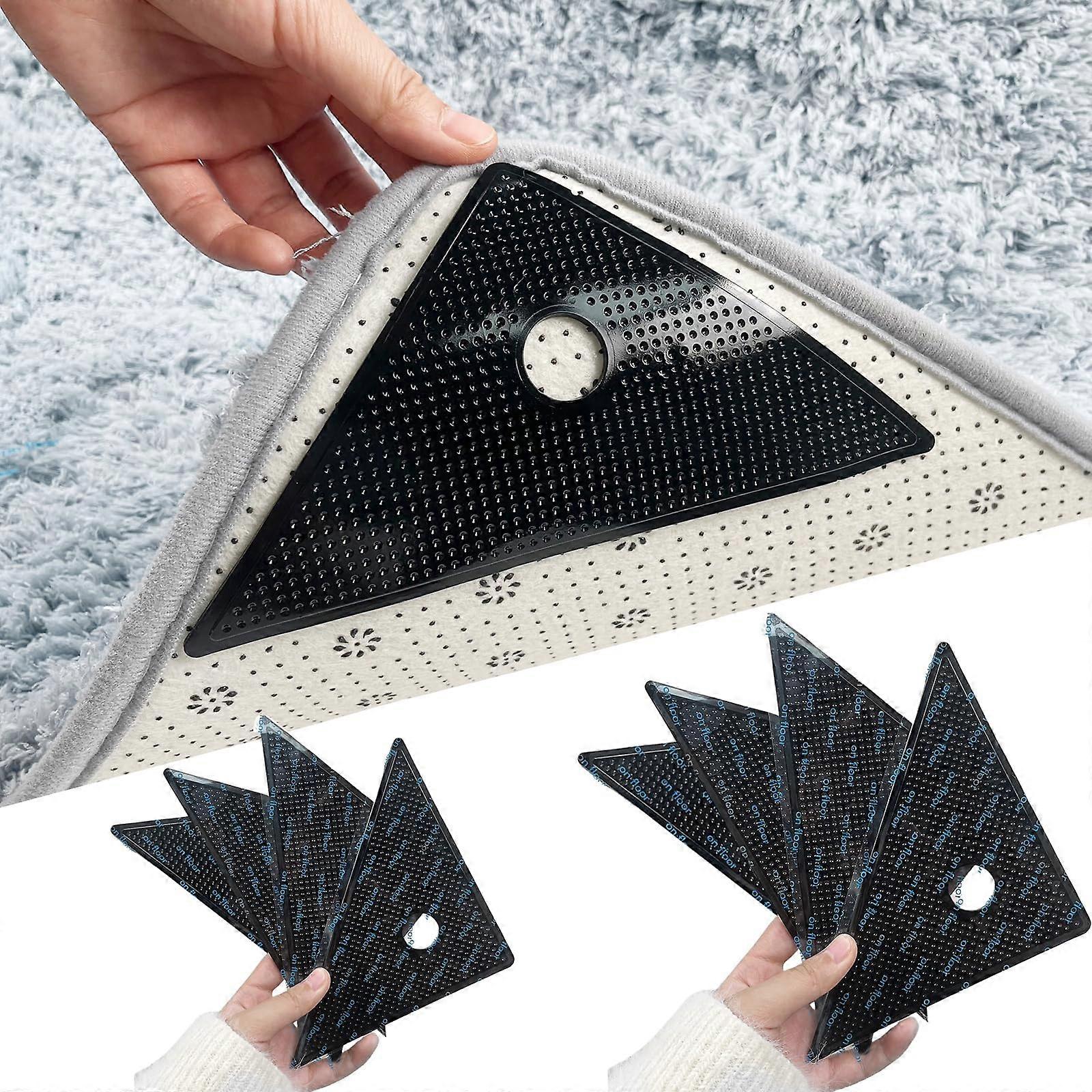Non-Slip Carpet Band For Hard Floors And Tiles With Washable, Double-Sided Adhesive Carpet Label Holders