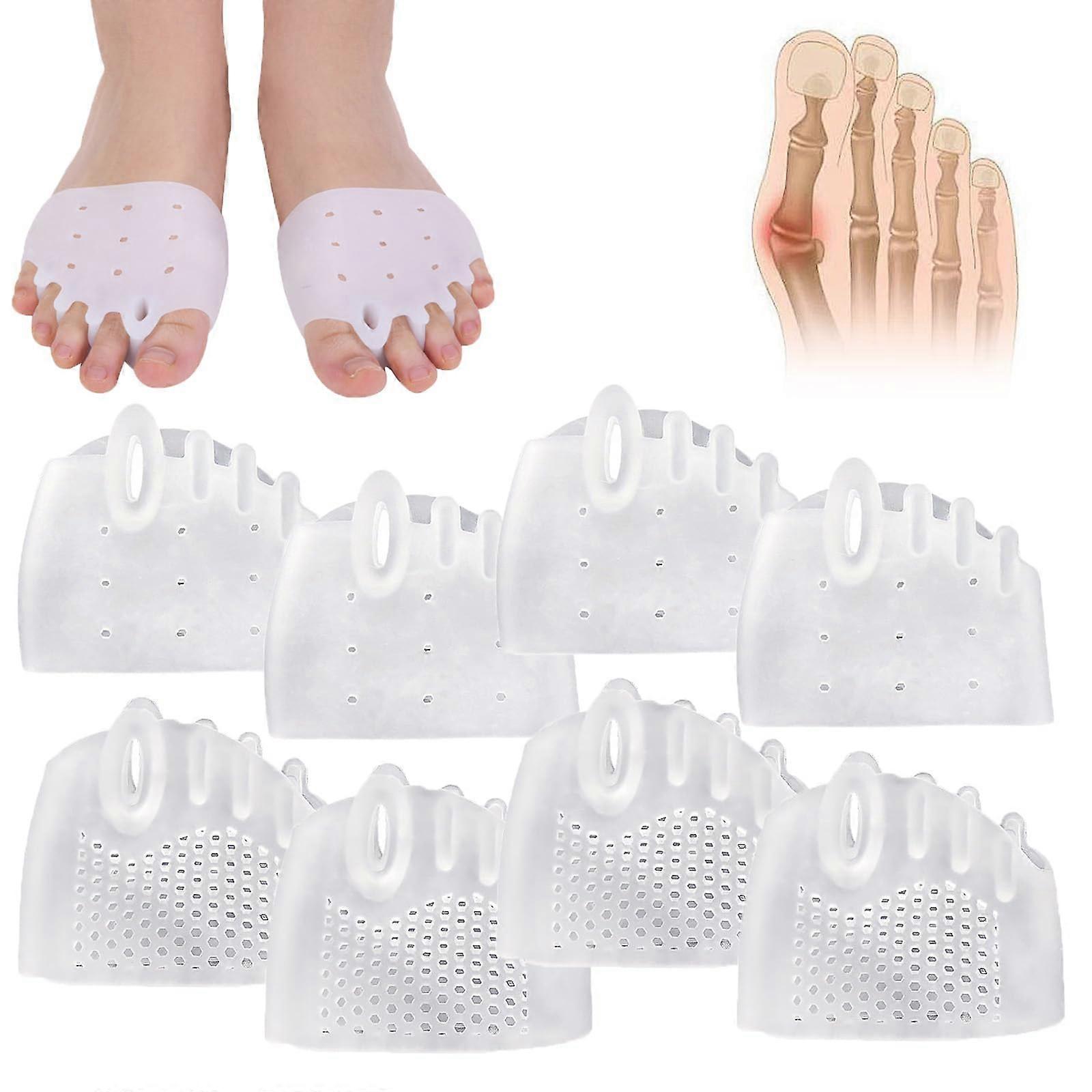 4 Pairs Hyggear Silicone Toe Separators for Hygear Women, Toe Separators, Hygger Bunion Corrector