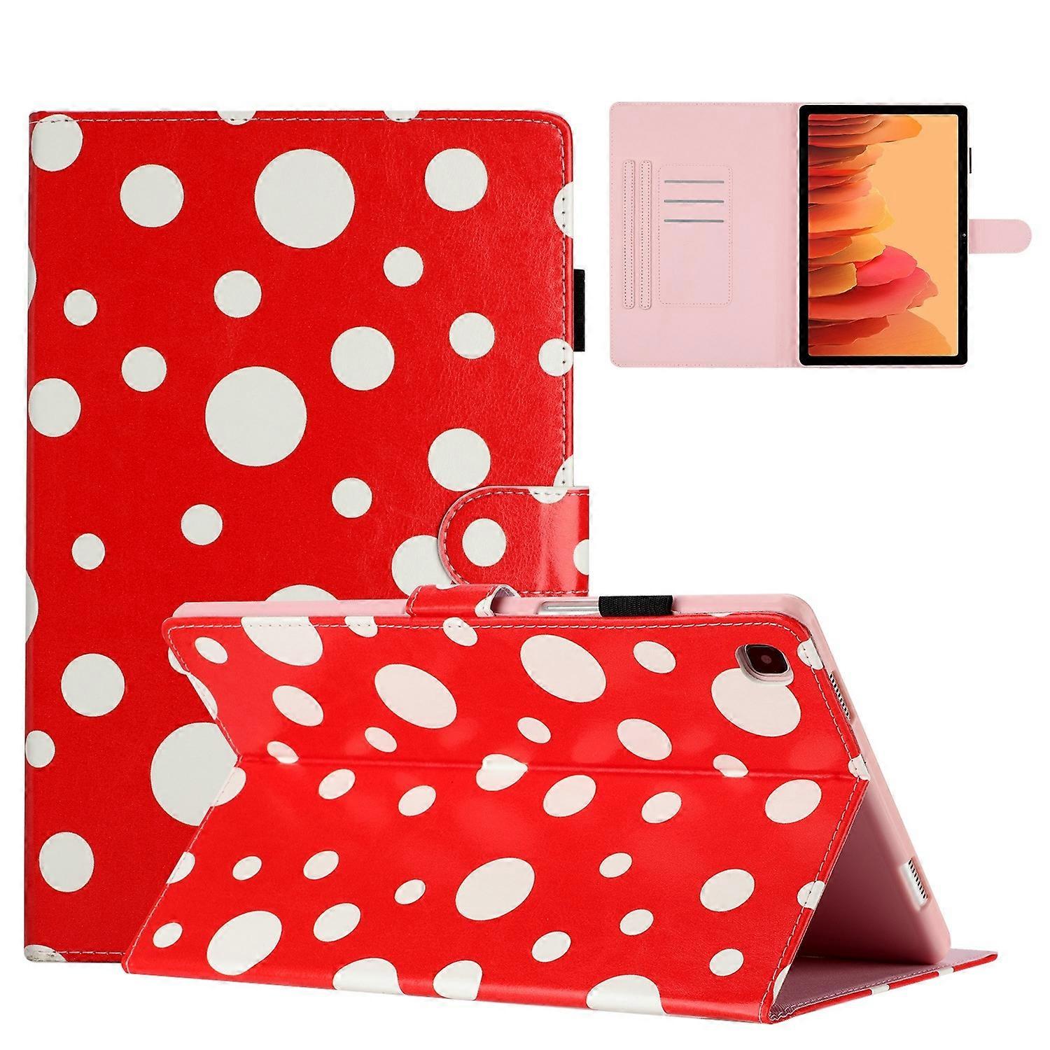 Dot Pattern Leather Tablet Case For Samsung Galaxy Tab A7 Lite T220