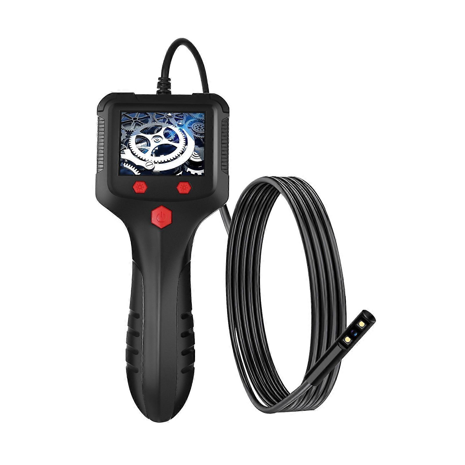 8mm 2.4 inch HD Side Camera Handheld Industrial Endoscope With LCD Screen, Length:10m 8mm Length:10m (Side Camera)