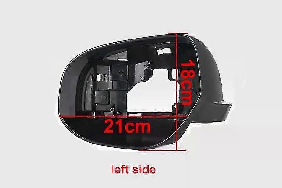 Ισχύει για Mitsubishi Outlander 2013-2018 Αξεσουάρ Αυτοκινήτου Πλαϊνός καθρέφτης Περίβλημα Πλαίσιο Γυάλινο κάλυμμα Surround Trim Χωρίς τρύπα κάμερας