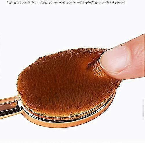 Oval Makeup Brush Set Upgrade Quickly And Flawless Makeup