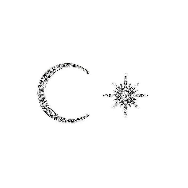 シルバーイヤリングクリスタルスタージュエリースタッドピアス