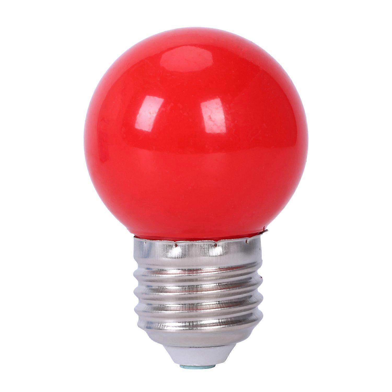 E27 3W 6 SMD LED Energy Saving Globe Bulb Light Lamp AC 110-240V, Red