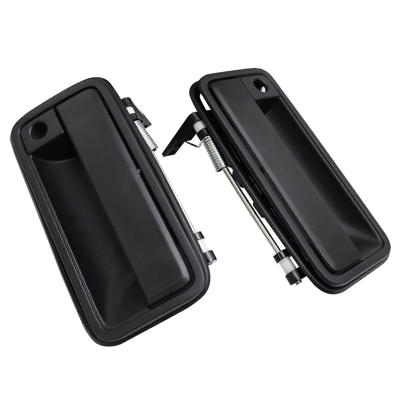 SMMS 1Pair Front Exterior Door Handles with Keyhole for Chevy Tahoe C/K 1500 2500 3500 Suburban