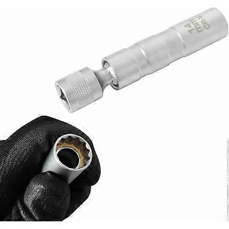 High quality brand new  Universal Magnetic Flexible Spark Plug Socket, 12 Point