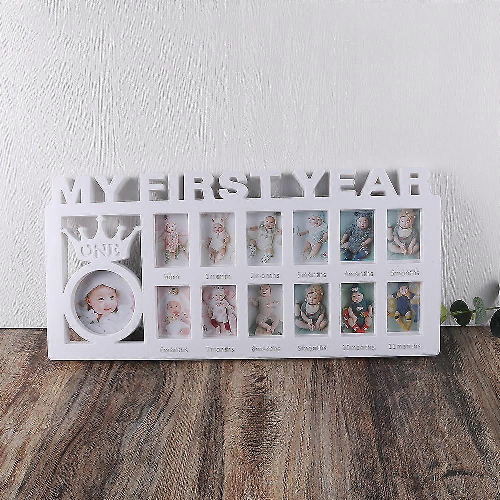 Baby's First Year Frame Baby Keepsake Frame Memory Home Decoration