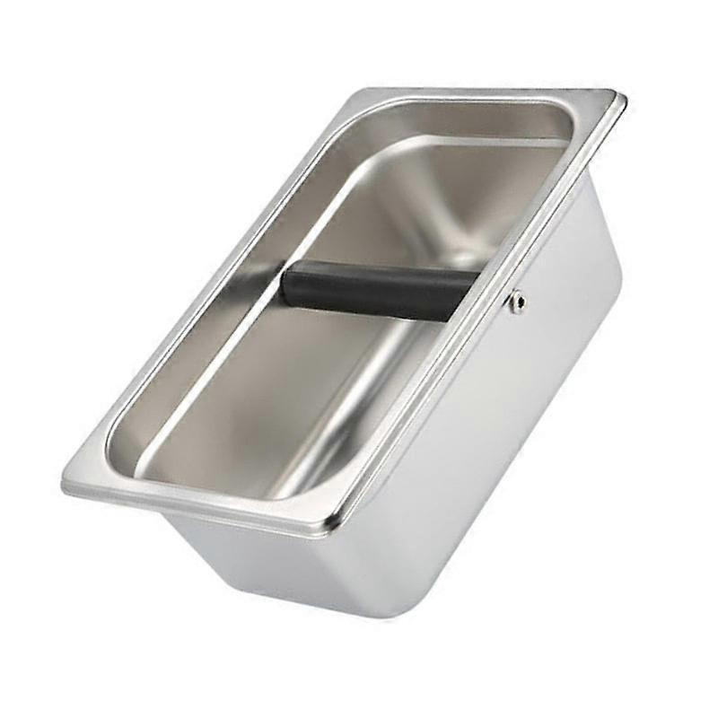 コーヒーかす容器環境にやさしい大容量ステンレス製コーヒーノックボックス家庭用品-XL-