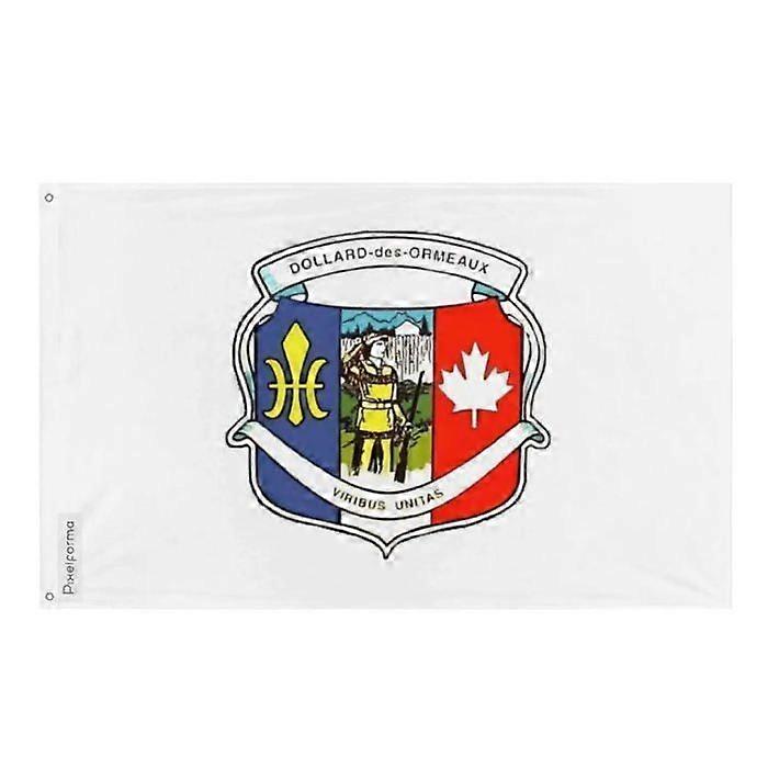 Dollard-des-Ormeaux Flag – 60 x 90 cm – Polyester – Iron Grommets – Durable