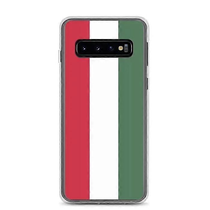 Phone Case - Samsung - Galaxy S10 - Hungary Flag - Flexible - Multicolor