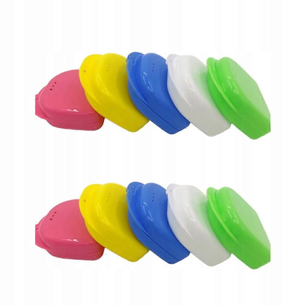 Orthodontic Retainer Container Denture Tablets