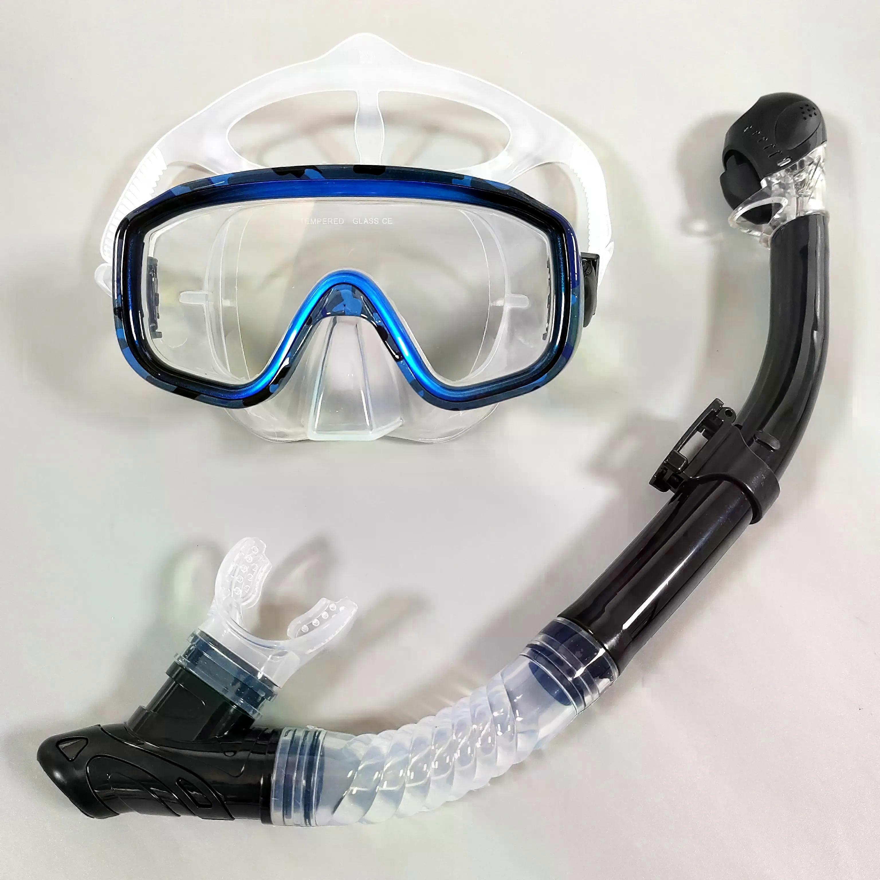 Diving goggles diving mask snorkeling mask full dry mask