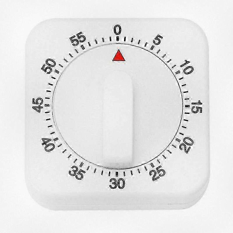 Square-Shaped Mechanical Kitchen Timer for Cooking, Egg Timer Alarm Tool for Home Kitchen Activities