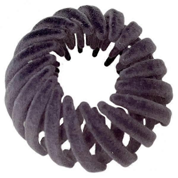 2x hårklämma, hästsvansklämma - Grå