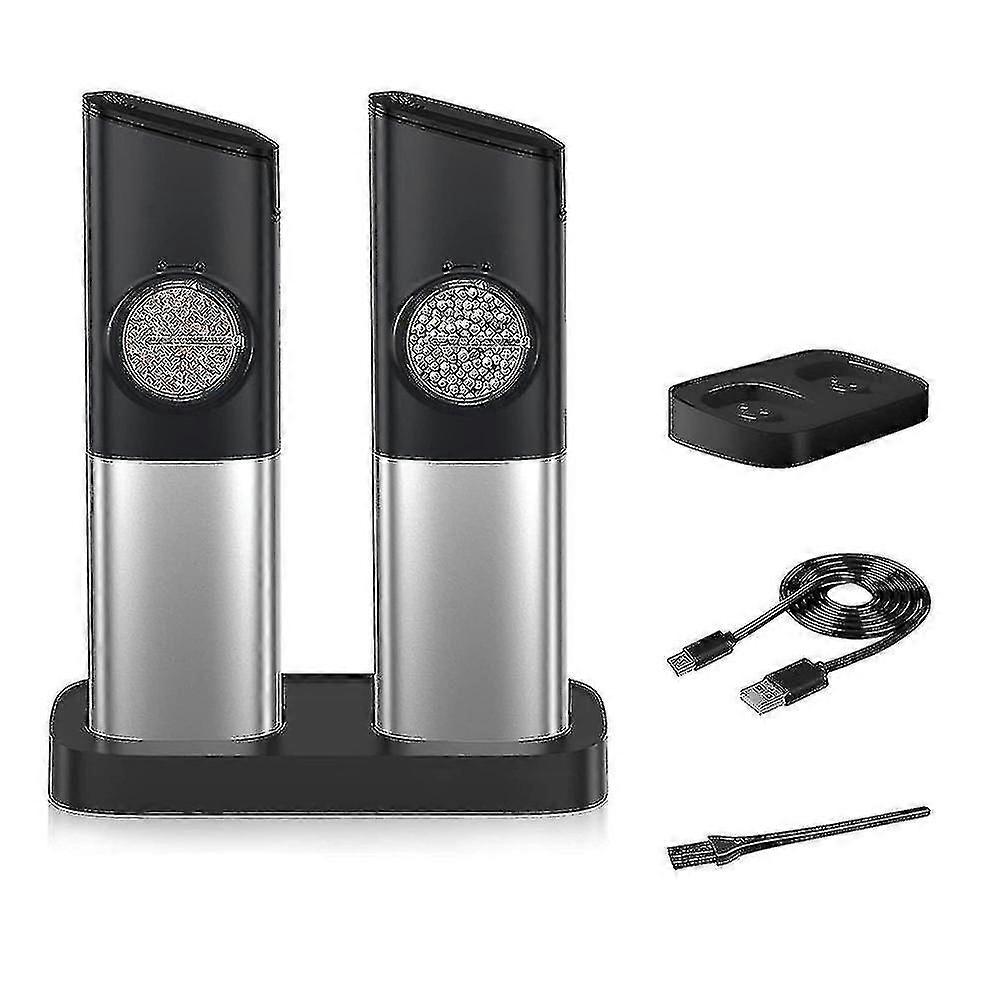 Rechargeable Electric Pepper Grinder, Automatic Salt And Pepper Grinder Set, Adjustable Coarseness