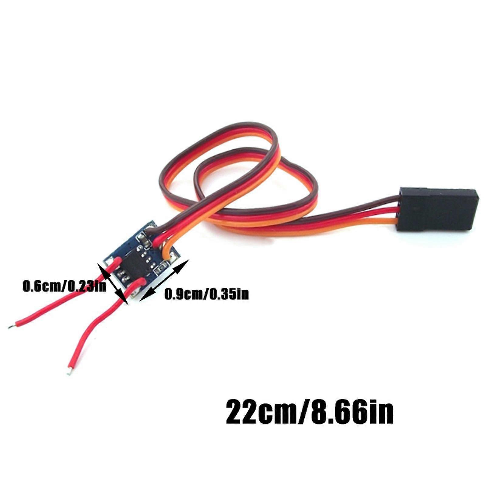 Practical Motor Drive Module Controller for RC Model Toy Car Plane 360° for RC Boat Car for Tank Rock Crawlers High Qual Multicolor