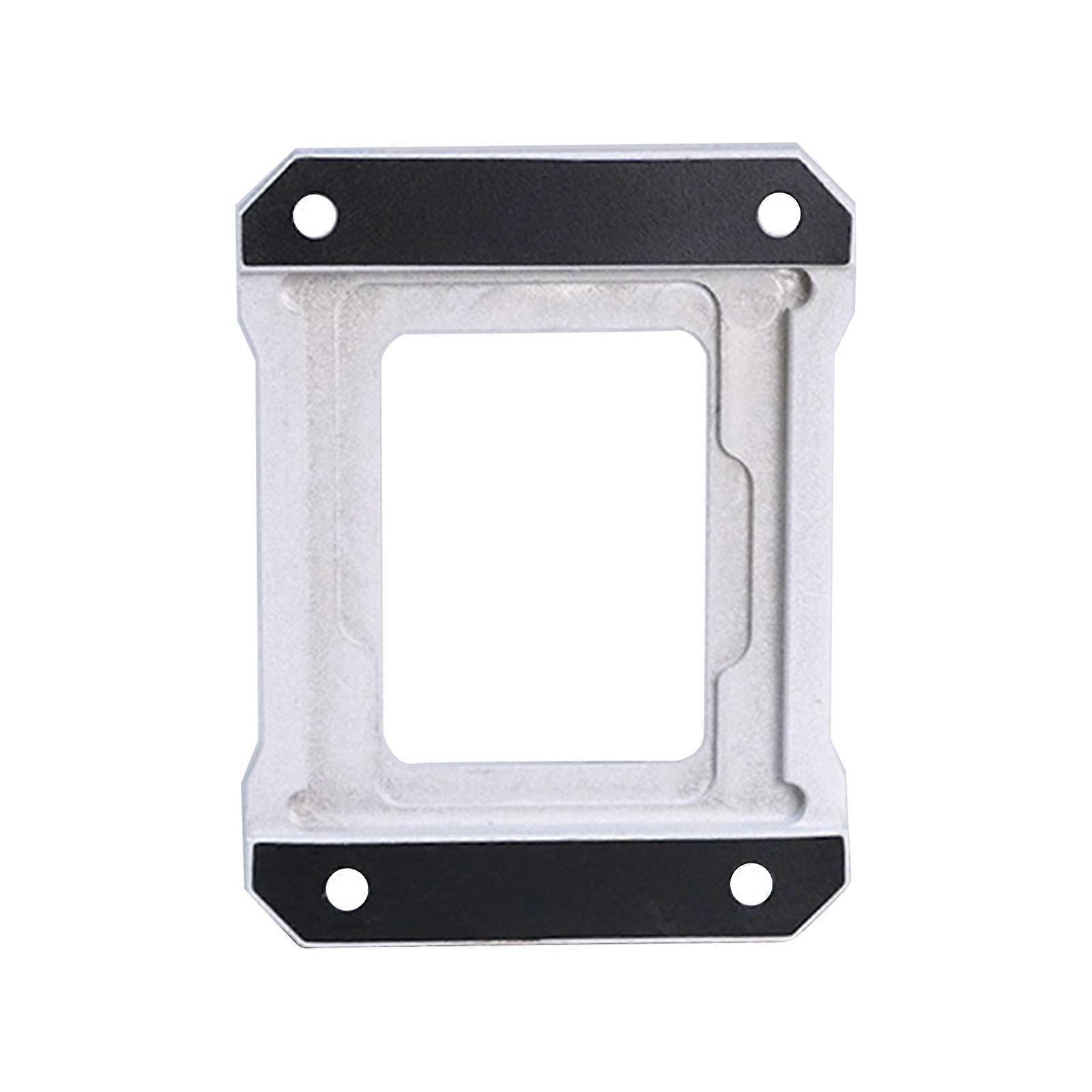 CPU Bending Correction Fixing Buckle,Anti-Fall LGA1700 12/13 CPU Buckle Fixer,Aluminum Contact Frame,CPU Bend Corrector White