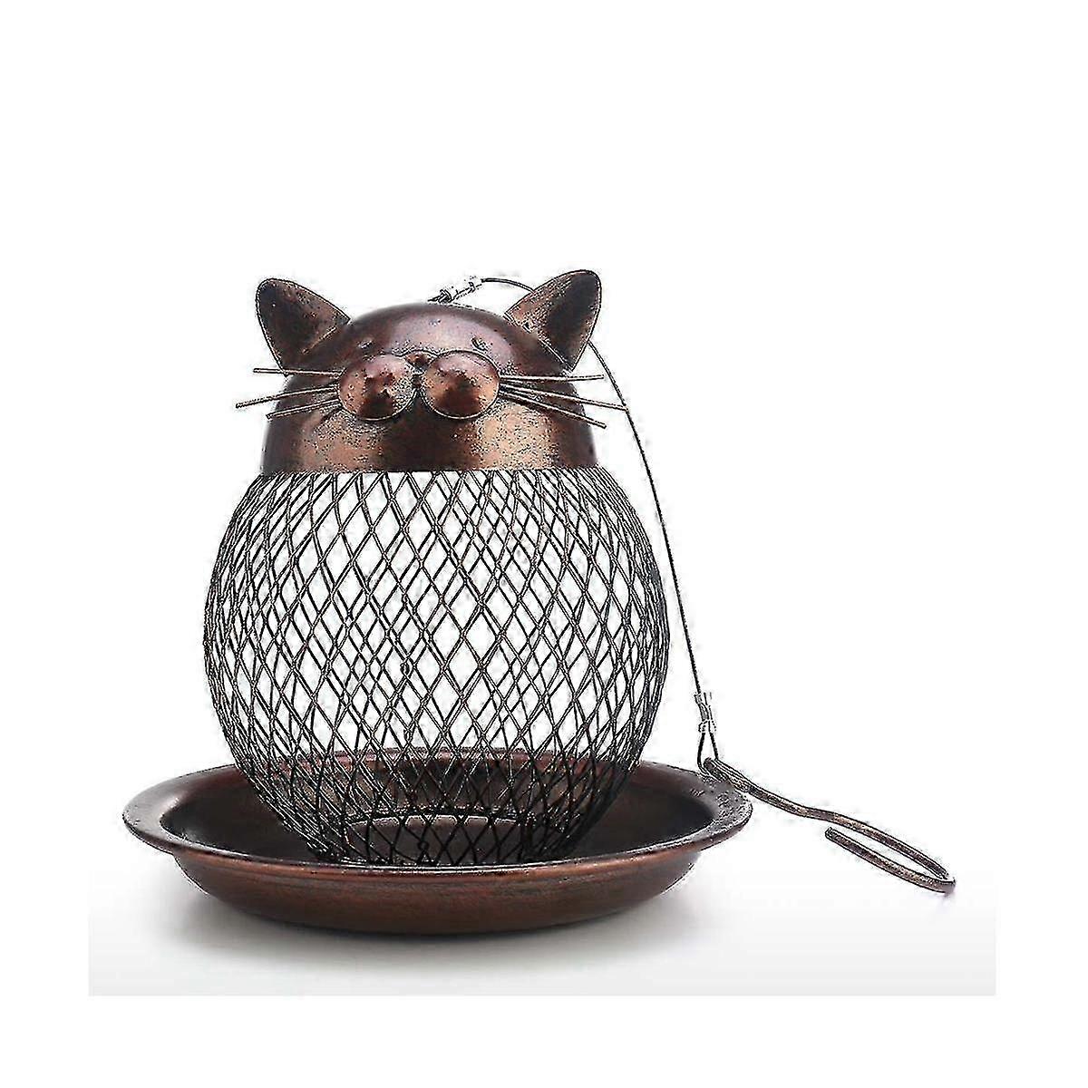 Hanging Outdoor Squirrel Bird Feeder for Wild Birds
