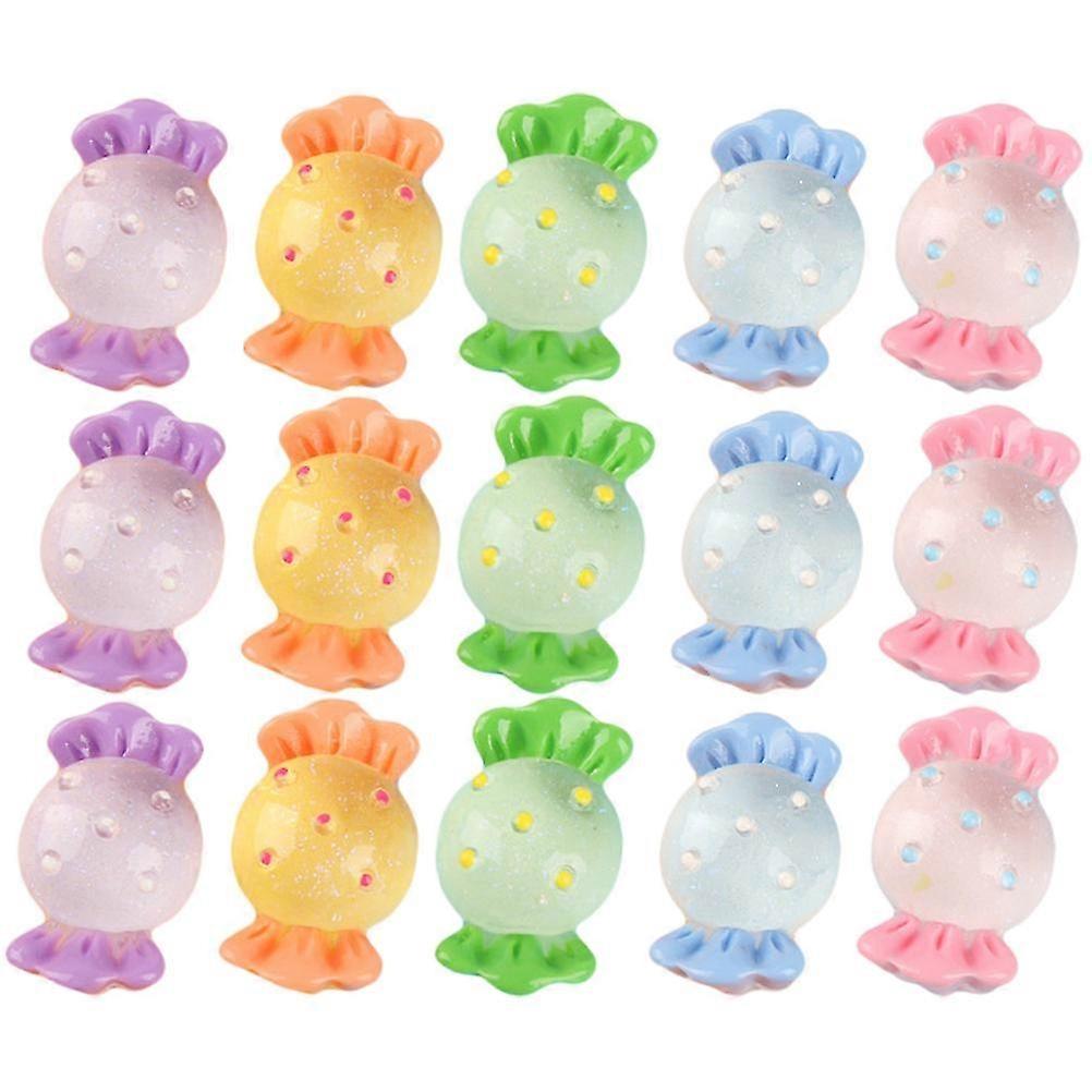 20pcs Fake Colorful Candy Simulation Candy Realistic Candy Props Mixed Color