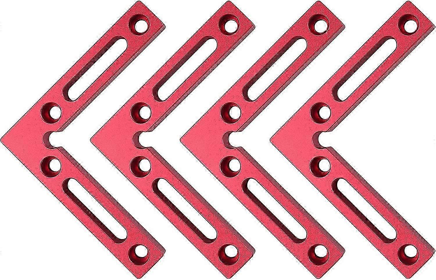 4pcs Square Angle Positioning Clamp for Various Applications, 90 Degree, 120x120mm