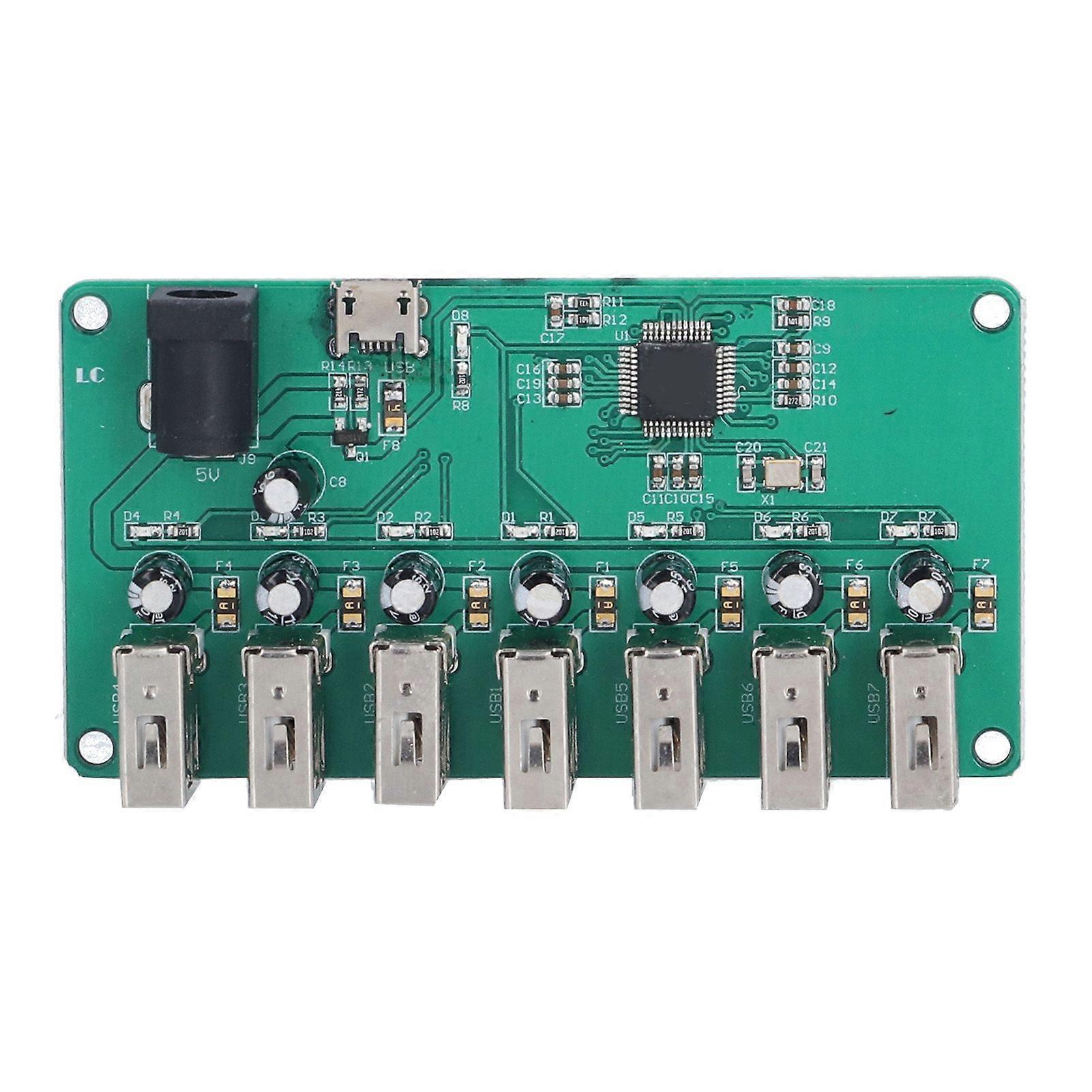 High quality  USB2.0HUB module 1 to 7-port hub USB expansion module