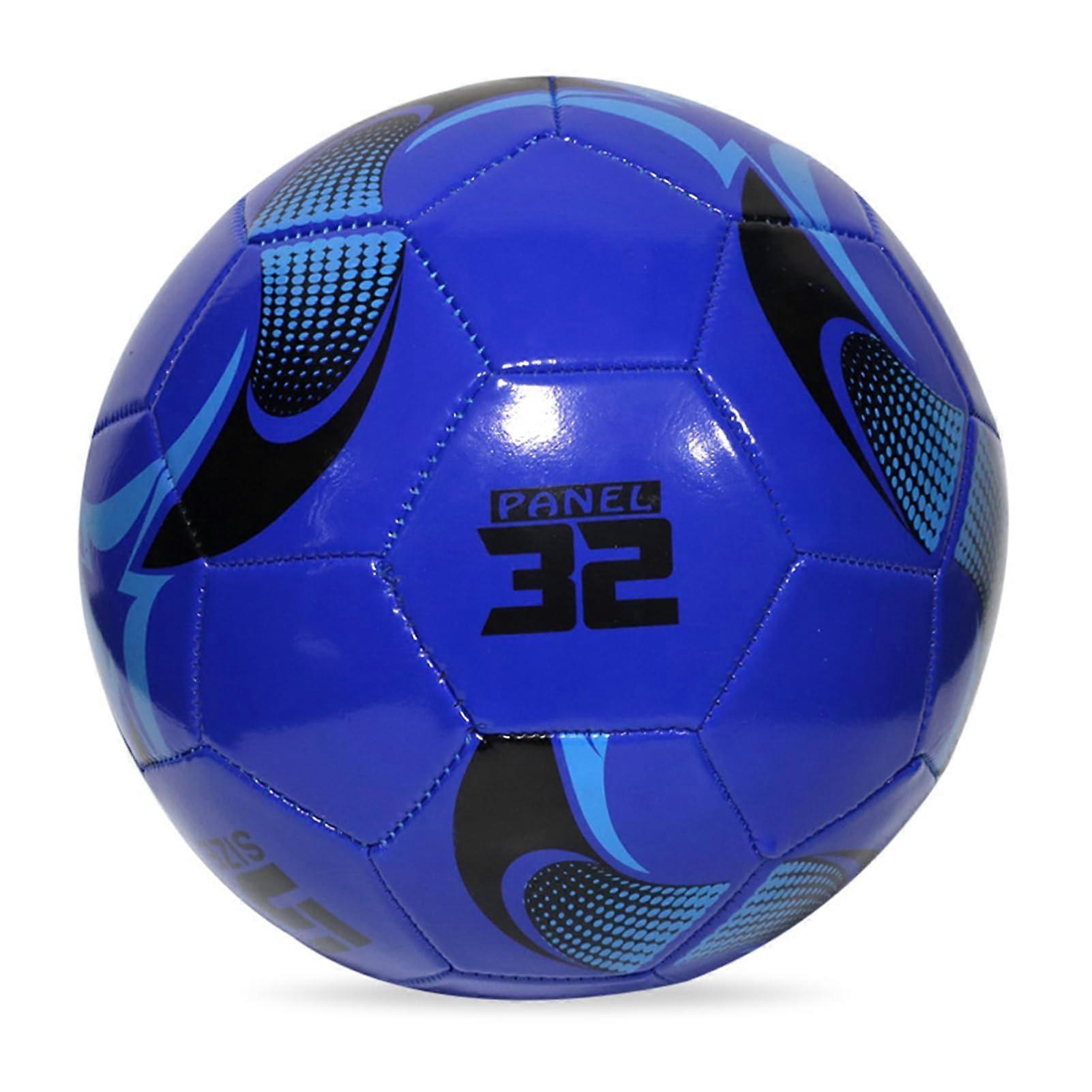soft and scratchresistant boys' football size 5 football for sports training PVC junior football No. 5 football blue