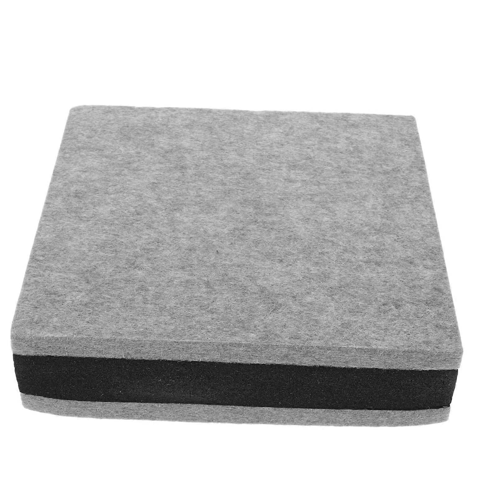 Sound Insulation Foam Speaker Pad for Subwoofer Vibration Isolation and Acoustic Noise Reduction Grey