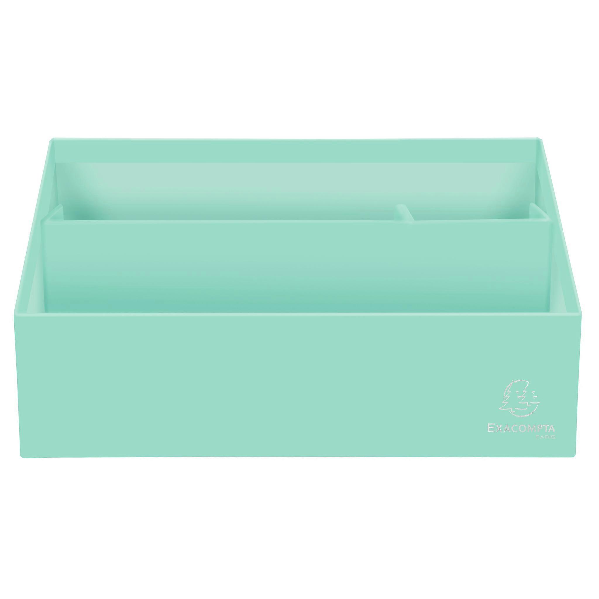 Exacompta 67963D 4x Clasificador vertical verde pastel