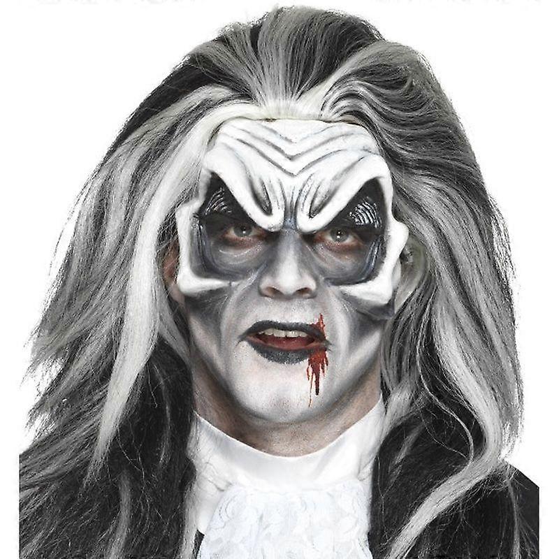 Foam Latex Vampire Head Prosthetic Adult White