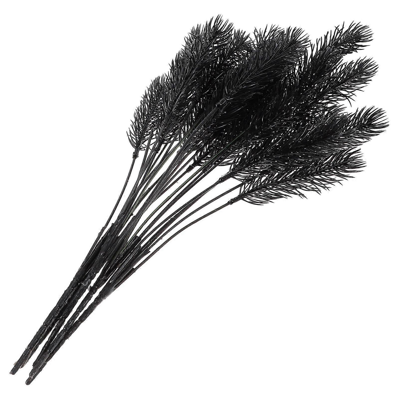 Fake Evergreen Picks Home Decor Artificial Pine Pick 40CM 5Pcs