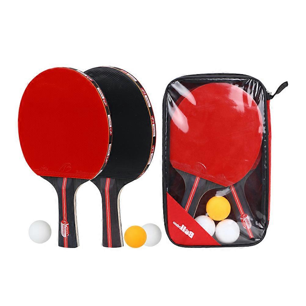 Table Tennis Self-Training Tool For Table Tennis Playing Young Players Accurate Striking Horizontal Shape Poplar 2 Rackets 3 Balls