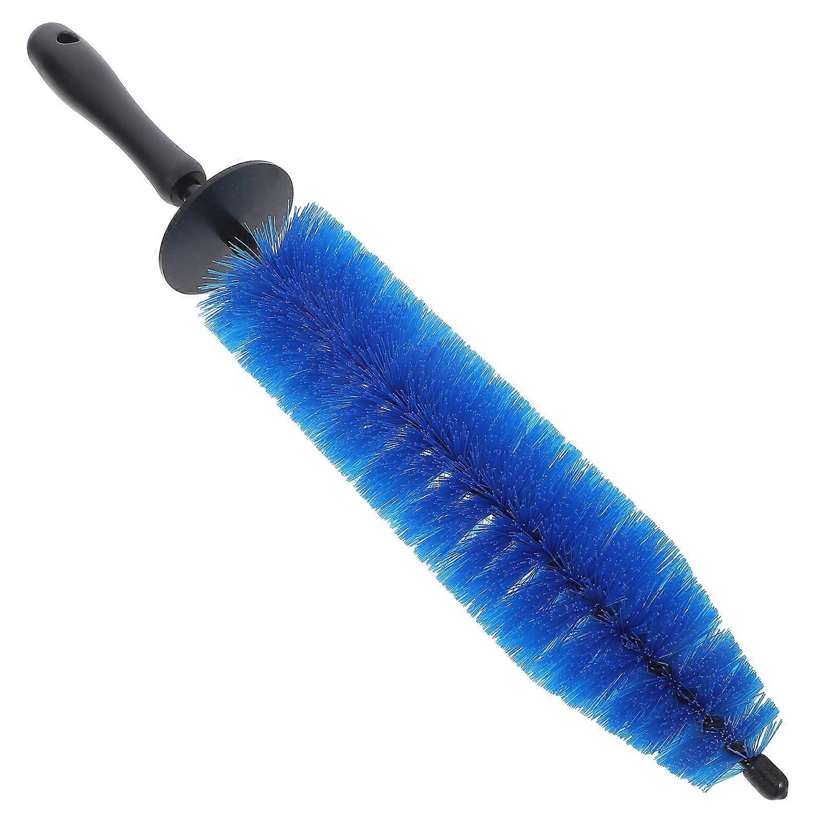 Durable Portable Car Wheel Rim Brush for Tire Hubs & Vehicle Detailing – Essential Cleaning Tool for Car Wash & Maintenance