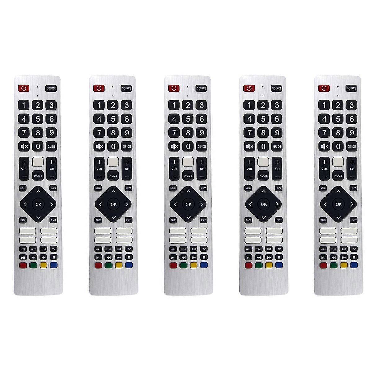 5X RMC0133 Remote Control Replace for TV Remote Control Free Setup