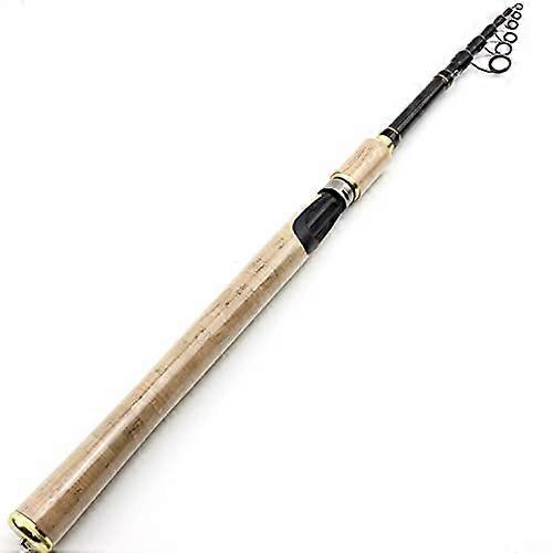 Fishing Rod 2.7M Carbon Fibre Trout Fishing Pole Spinning Rod Bait Rods Power M Curl 728g Fishing Tackle Sea Pole (Color : A)